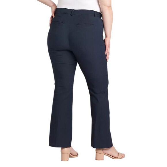 Lane Bryant Allie Pant Bavy Blue Sexy Stretch Sz. 18 Mid Rise - Picture 8 of 8
